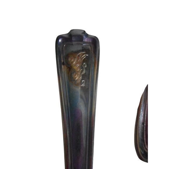 6 c1919 1847 Rogers Bros XS Triple Cromwell Pattern Knives Silver Plate - Picture 3 of 10